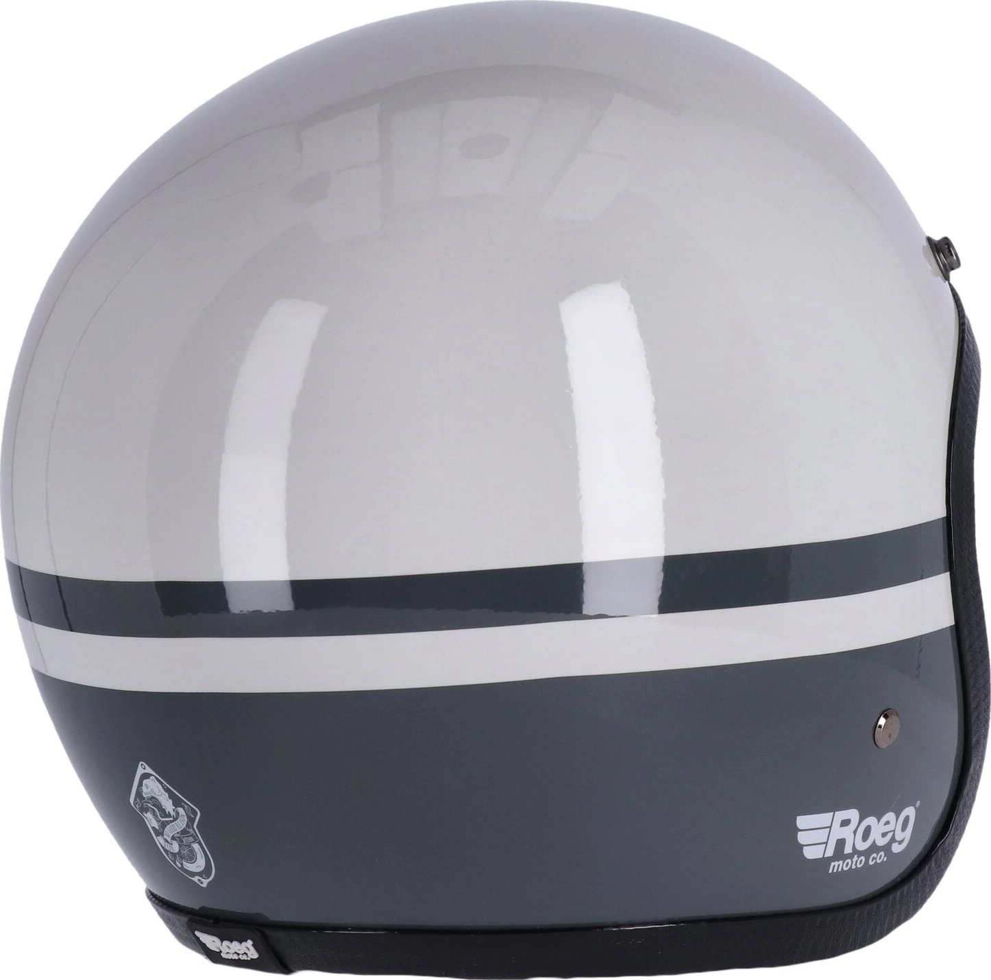 Roeg Jettson 2.0 Fog Line helmet, White, XS, Gloss