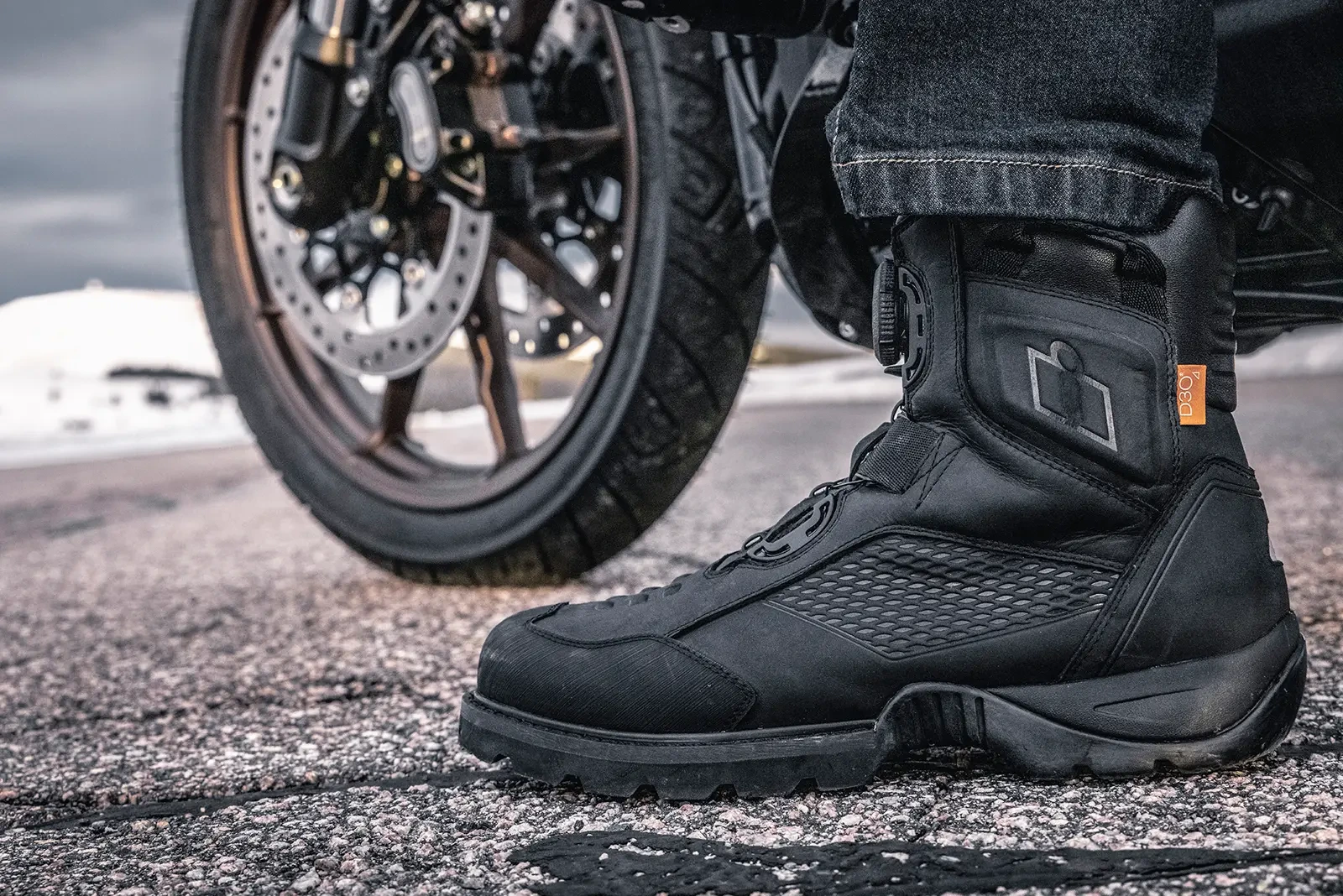 BOOT STORMHAWK BLACK 11.5