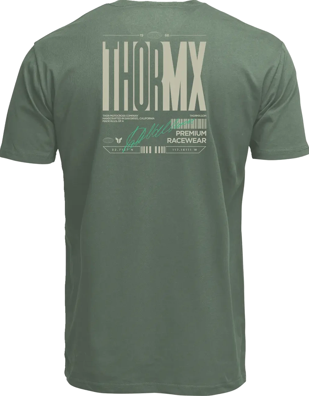 TEE SIGNATURE OLIVE SM