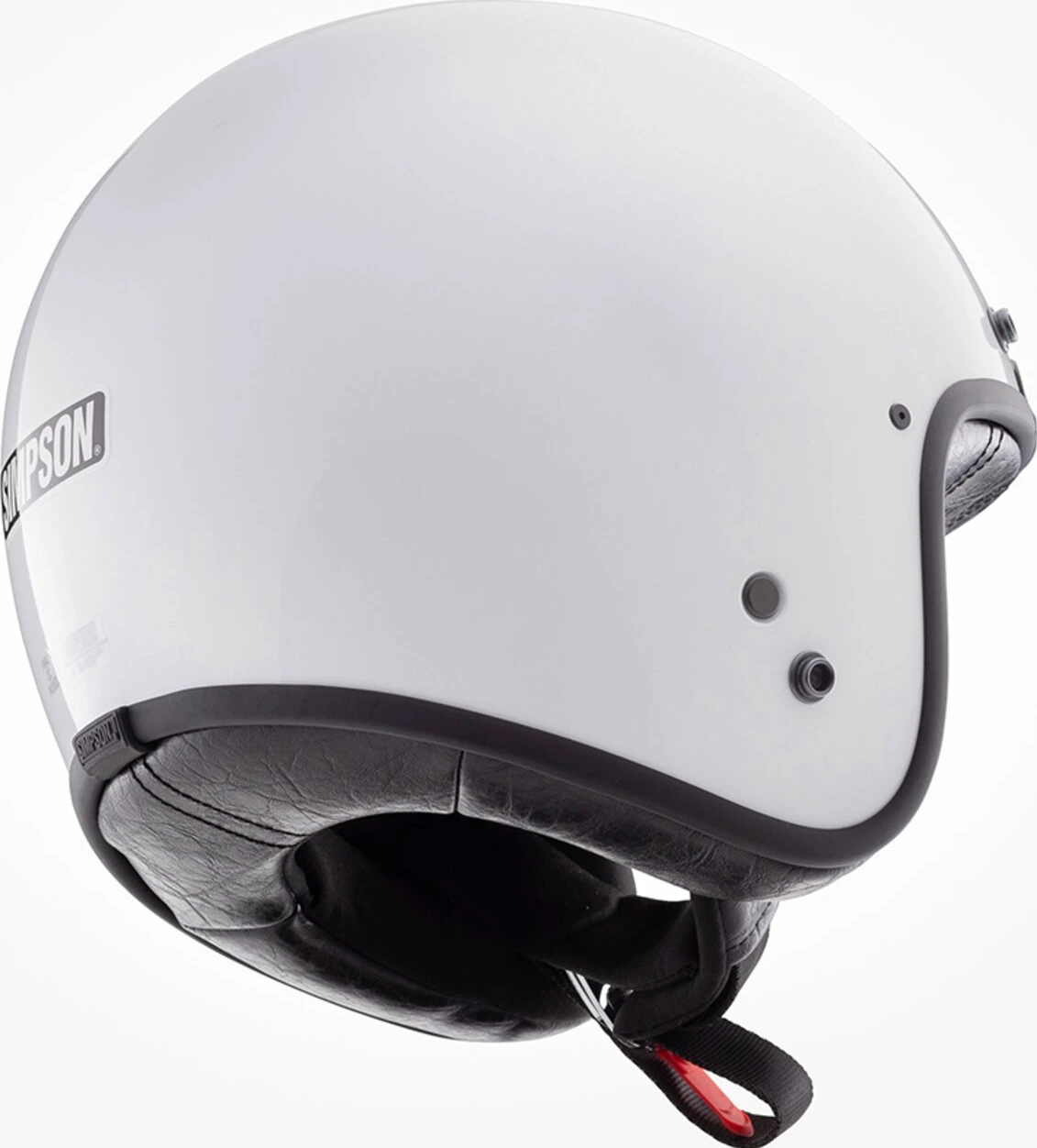 Simpson Chopper helmet white, S, Gloss