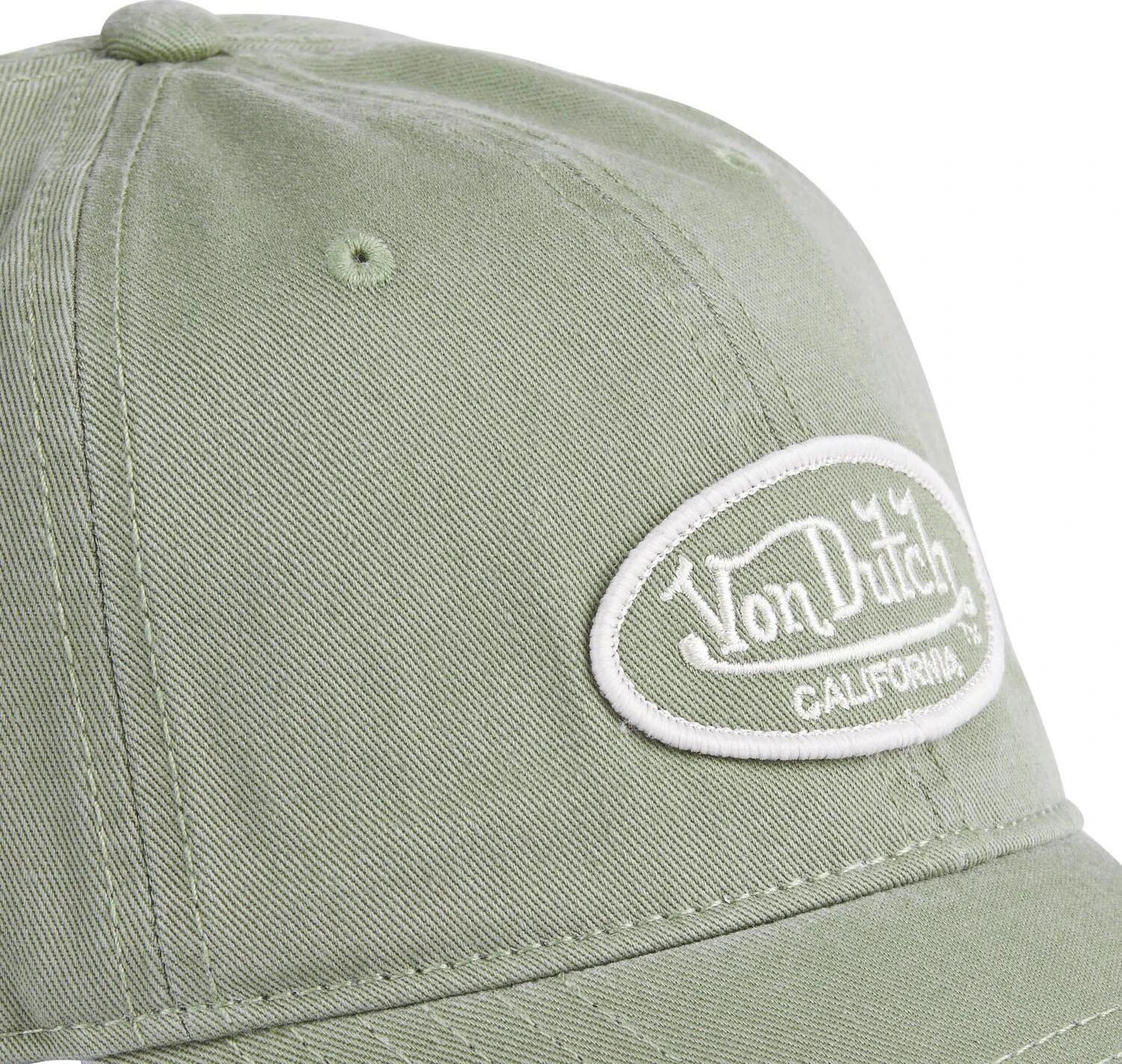 Von Dutch Logo cap light khaki