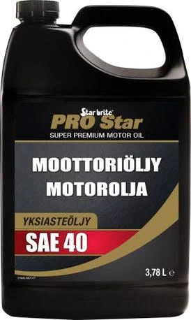 Star brite Pro Star Super Premium Моторное масло для тяжелых условий эксплуатации SAE 40 3.78L