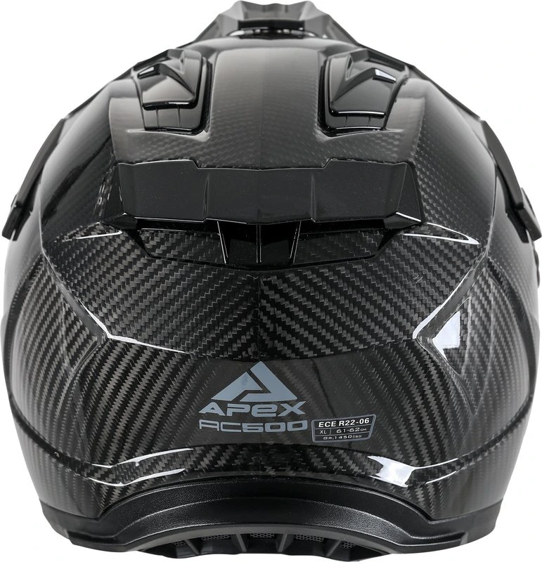 APEX Helmet AC500 Carbon solid glossy M
