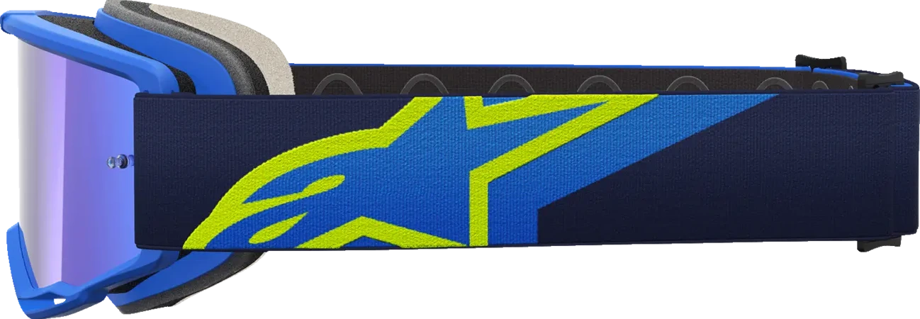 GOGGLE VISION 5 CORP BLUE/YLW MIRROR-BLUE
