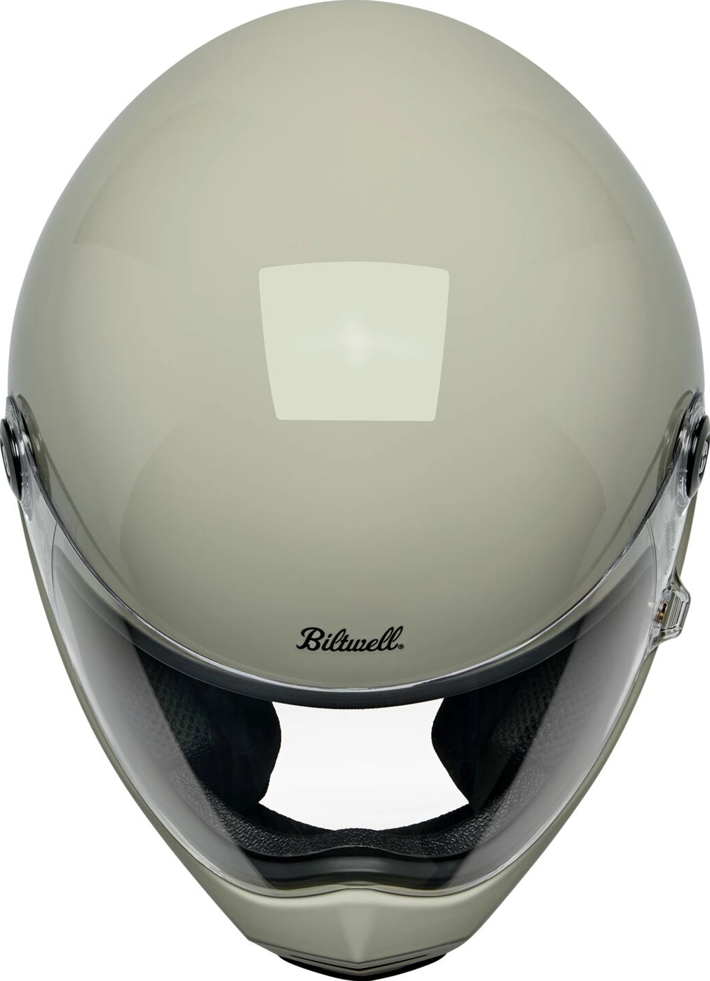 Biltwell Lane Splitter helmet, chalk Gray, 2XL, Gloss