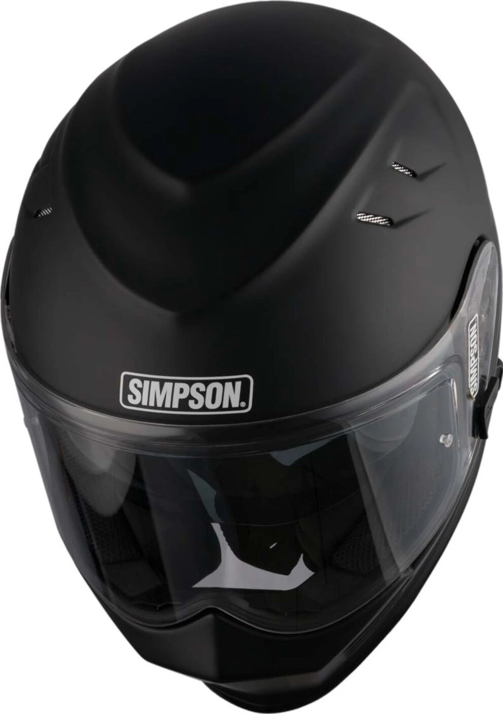 Simpson Venom helmet, Black, S, matt