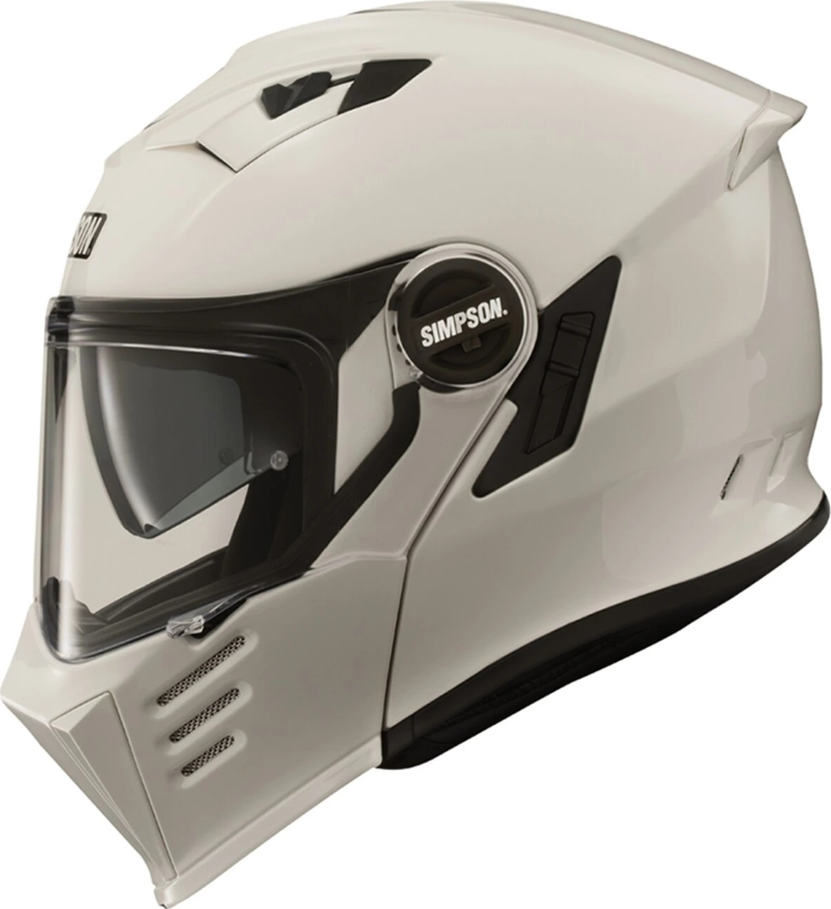 Simpson Darksome helmet, White, S, Gloss