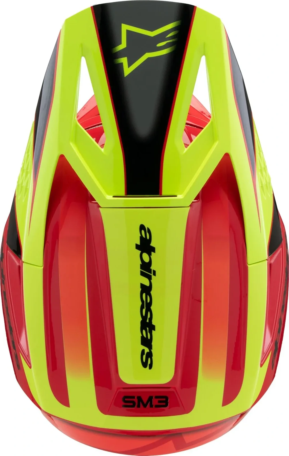 HELMET YTH SM3 FRAY RD/YL/BK YS