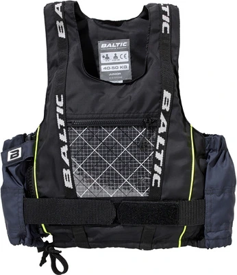 Спасательный жилет Baltic Dinghy Pro черный/серый S 40-50кг