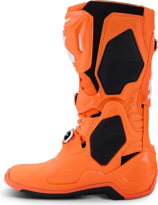 Alpinestars Boot Vented Tech 10 Fluo Orange/White, 42