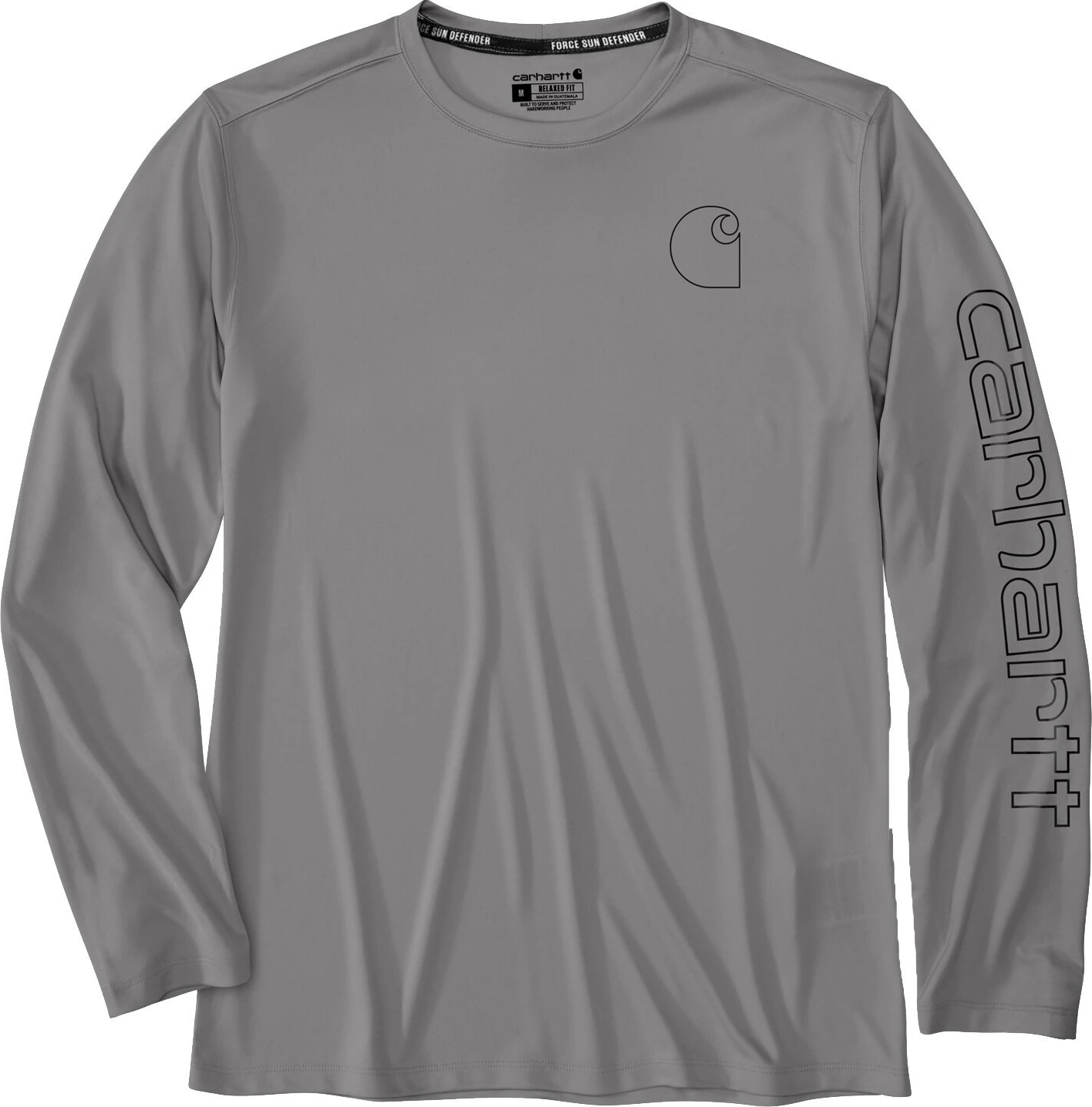 Carhartt Force Sun Defender™ long sleeve, Black, 2XL