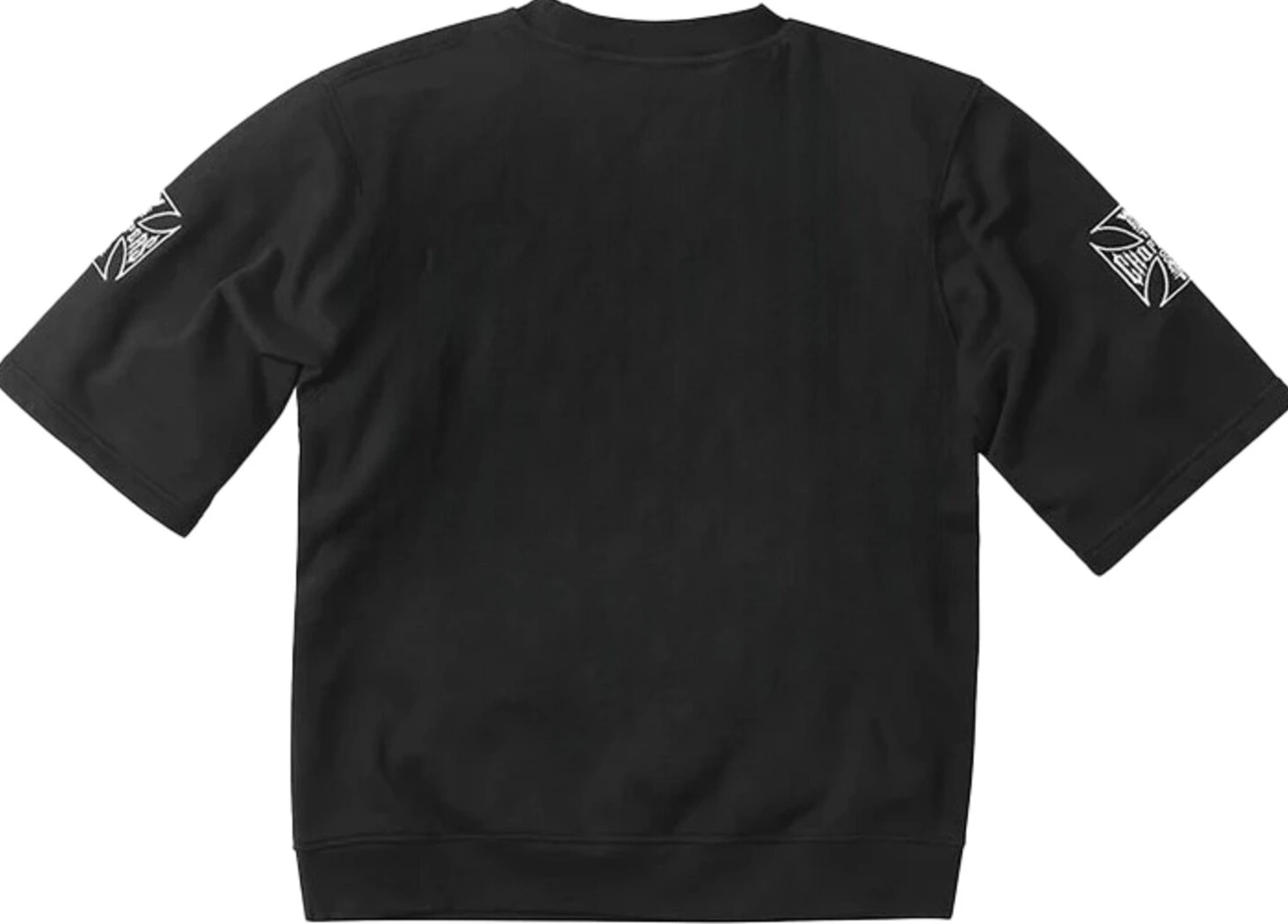 WCC CFL Chop sleeve sweater, Black, S