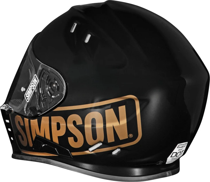 SIMPSON Helmet Venom Logo ST black, S