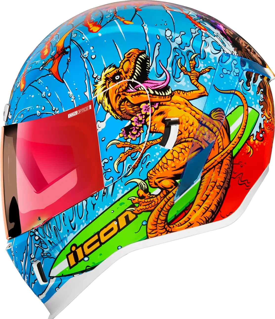 HELMET AIRFORM DINO FURY BLUE SM