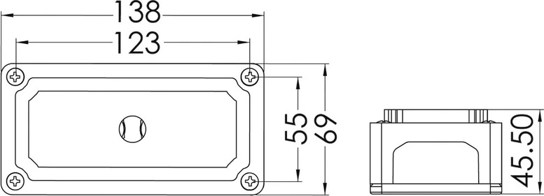 Heavy Duty electric termina board 2x10mm - 6x5mm