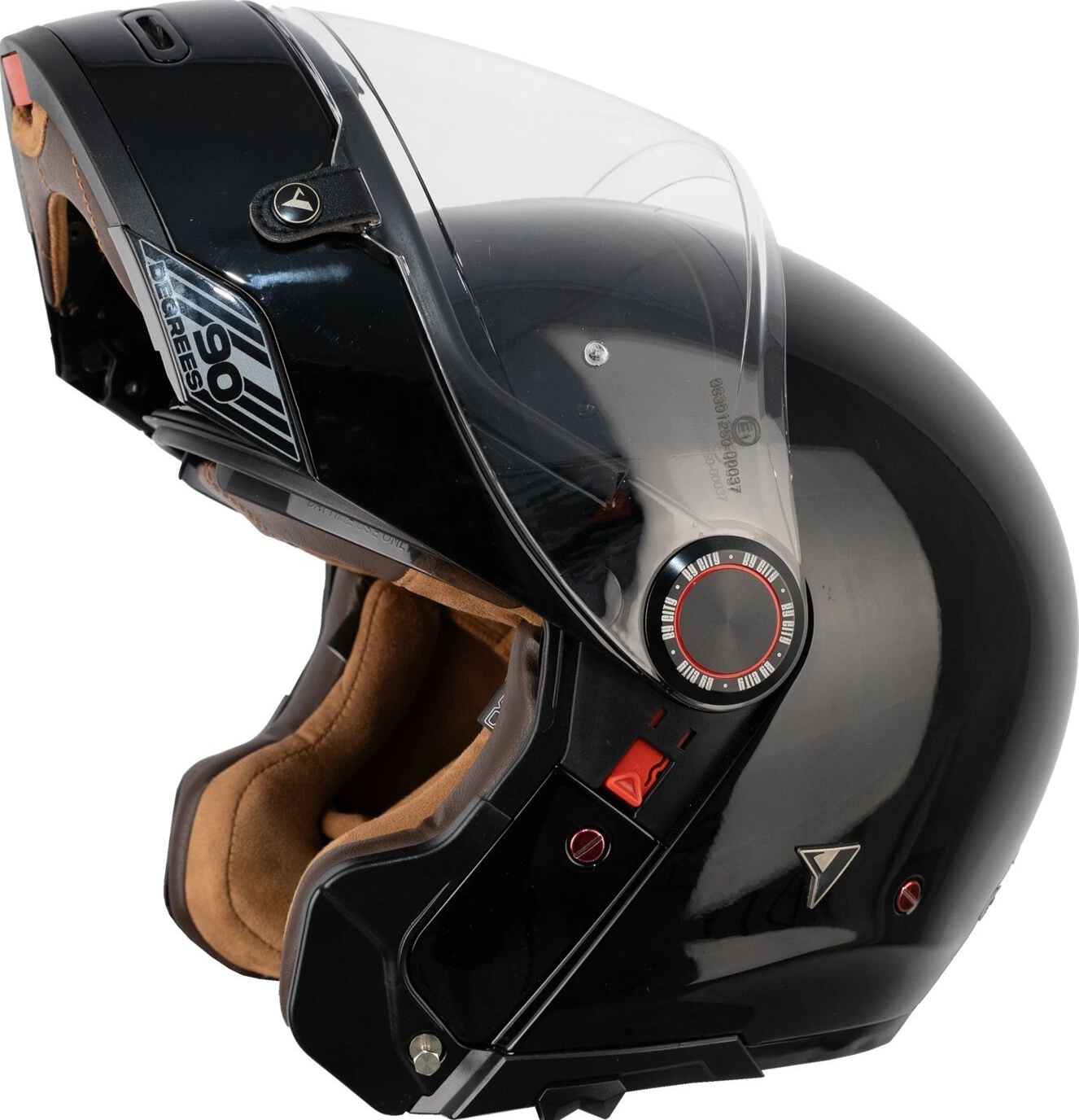 By City 90 Degrees helmet, Black, L, shiny