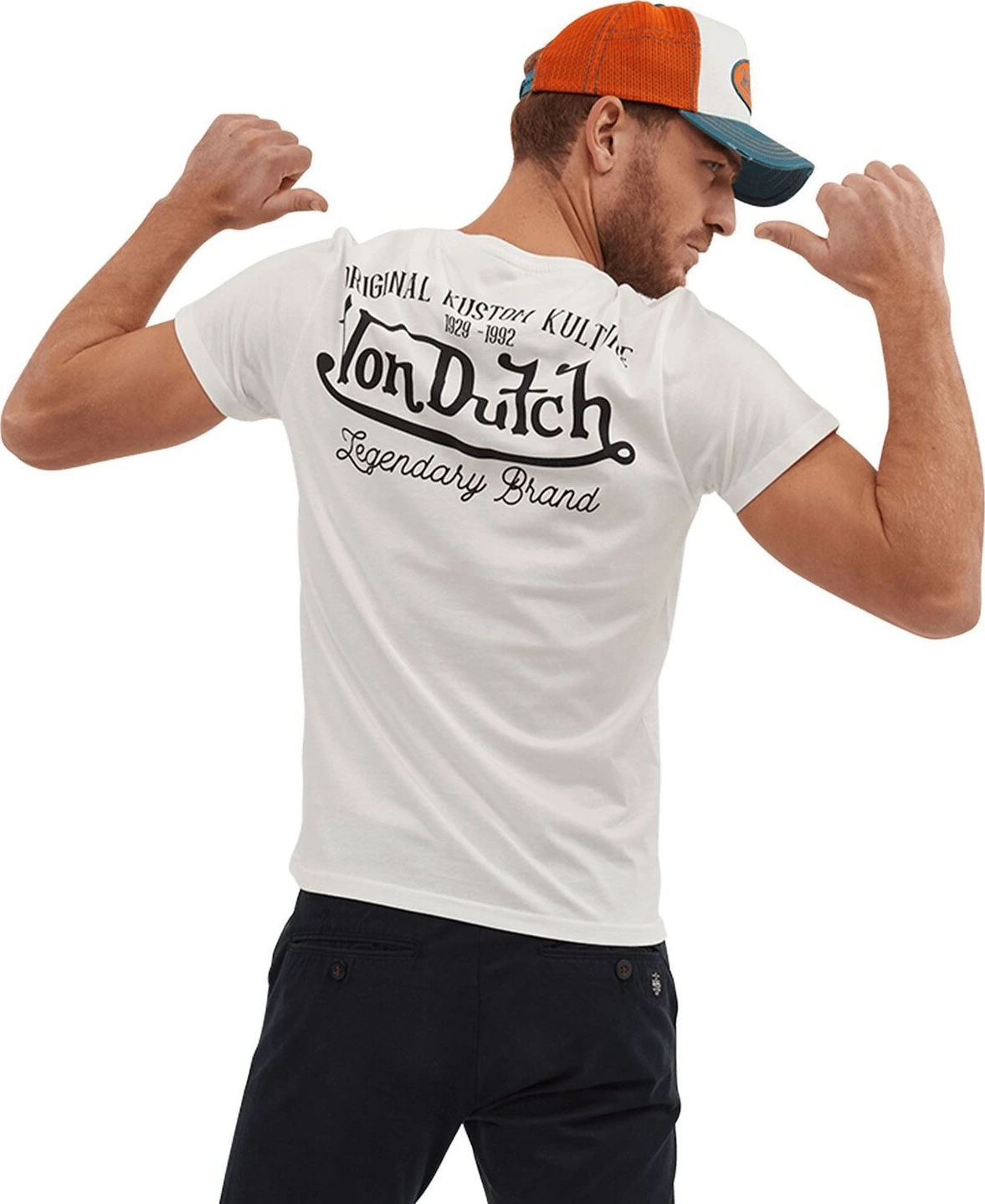 Von Dutch Eye t-shirt, White, S