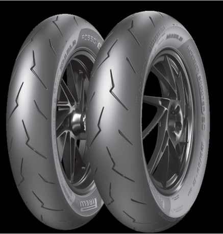 Pirelli Diablo Rosso Scooter SC 100/90-12 M/C 64P TL Reinf Fr.