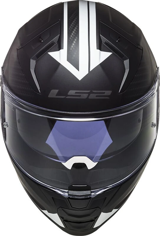 LS2 FF811 VECTOR II SPLITTER helmet - Black White, 3XL