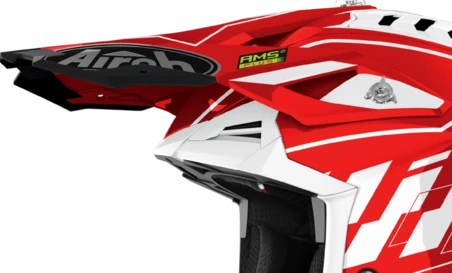 Airoh Aviator 3 Peak Rampage red gloss