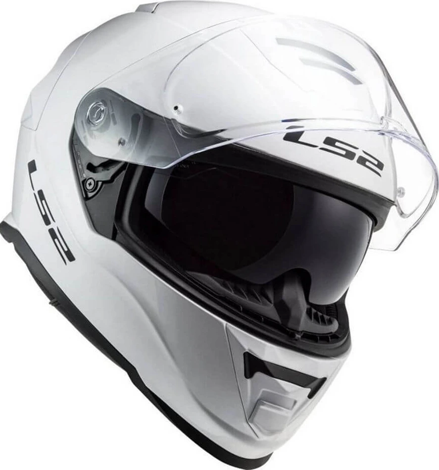 LS2 FF800 STORM II SOLID helmet - Gloss White, S