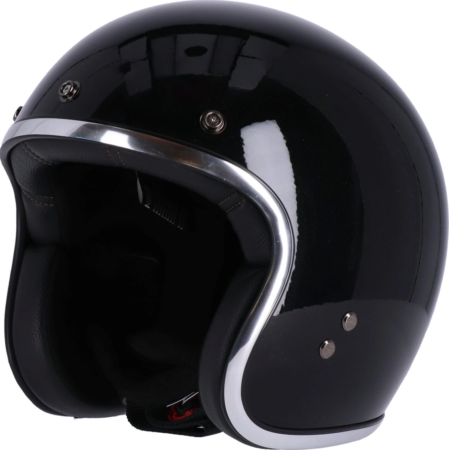 13 1/2 Skull bucket helmet, Black, M, Gloss