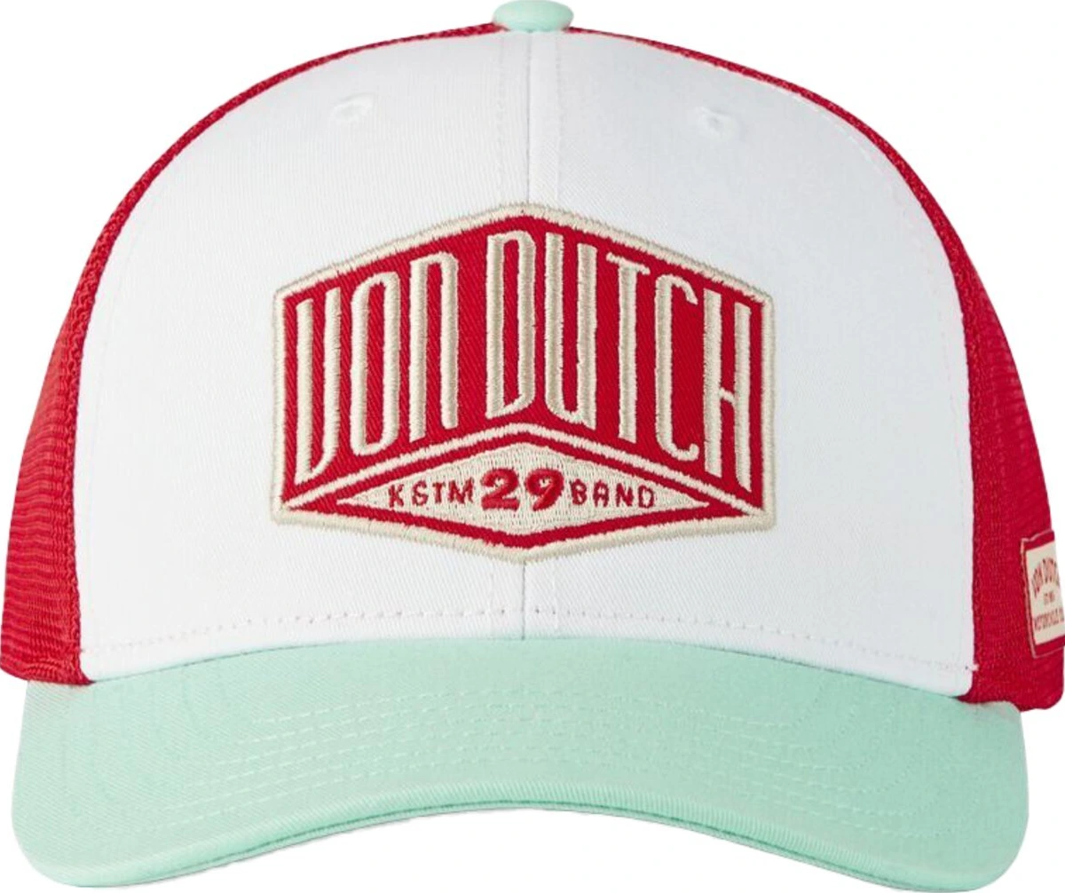 Von Dutch Semi curve cap 29, Red