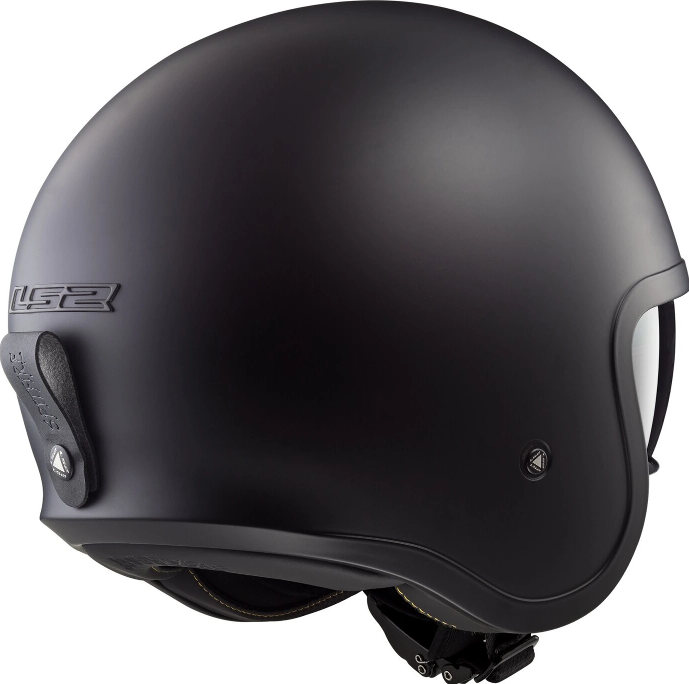 LS2 Spitfire II Solid helmet, Black, XS, matt