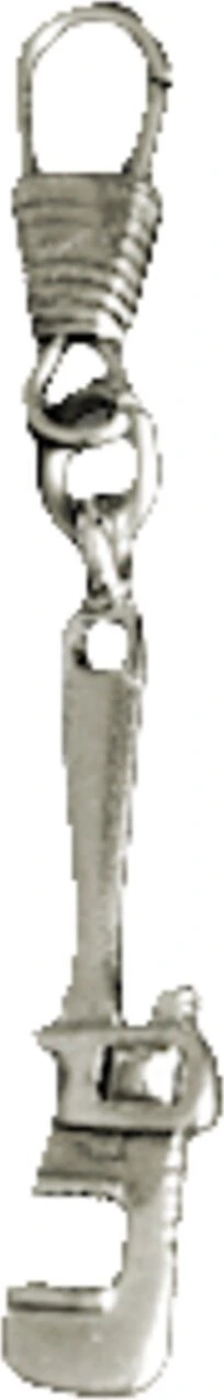 Wrench zipper pull