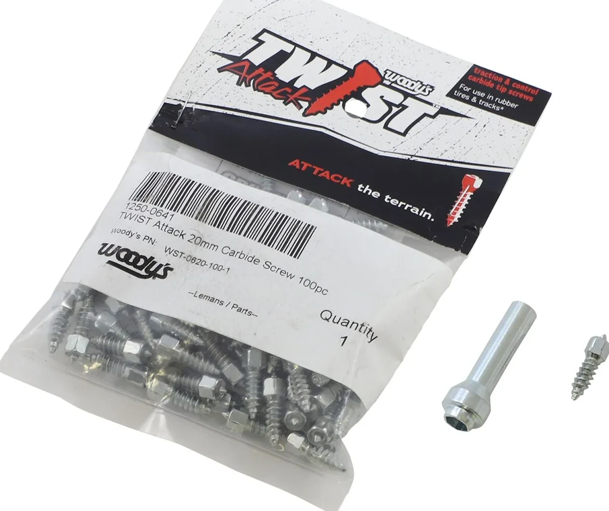 SCREWS TWIST 20MM 100PK
