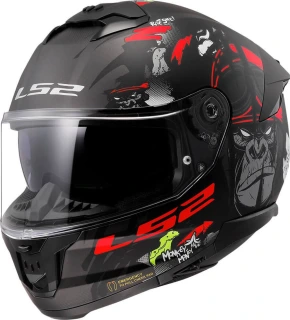 LS2 FF808 STREAM II ANGRY MONKEY helmet