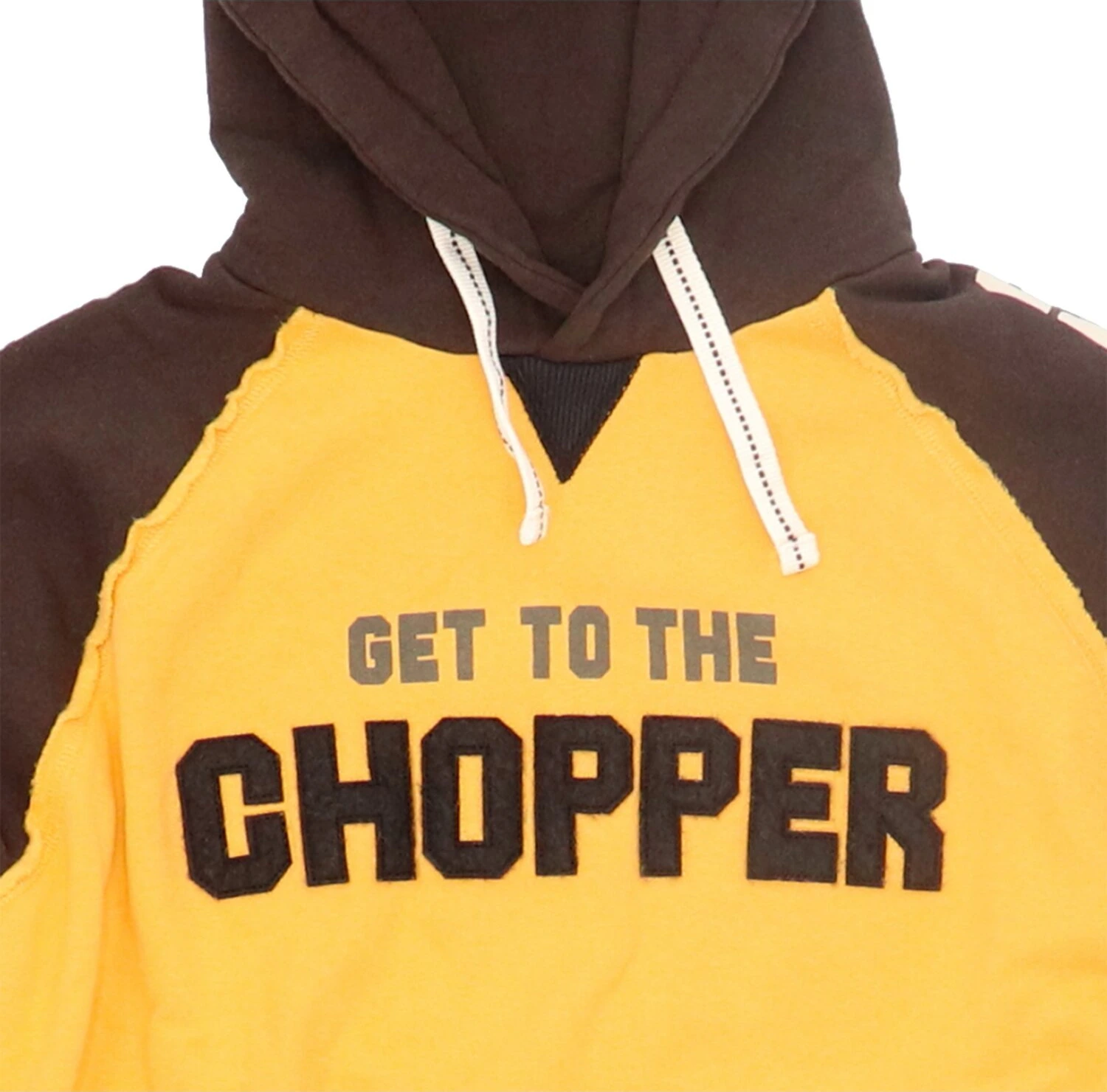 13 1/2 Get to the Chopper hoodie, Yellow, XL
