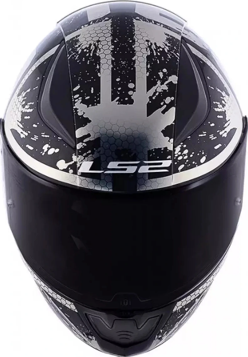 LS2 FF353 RAPID SPY helmet - Matt Black Silver, M
