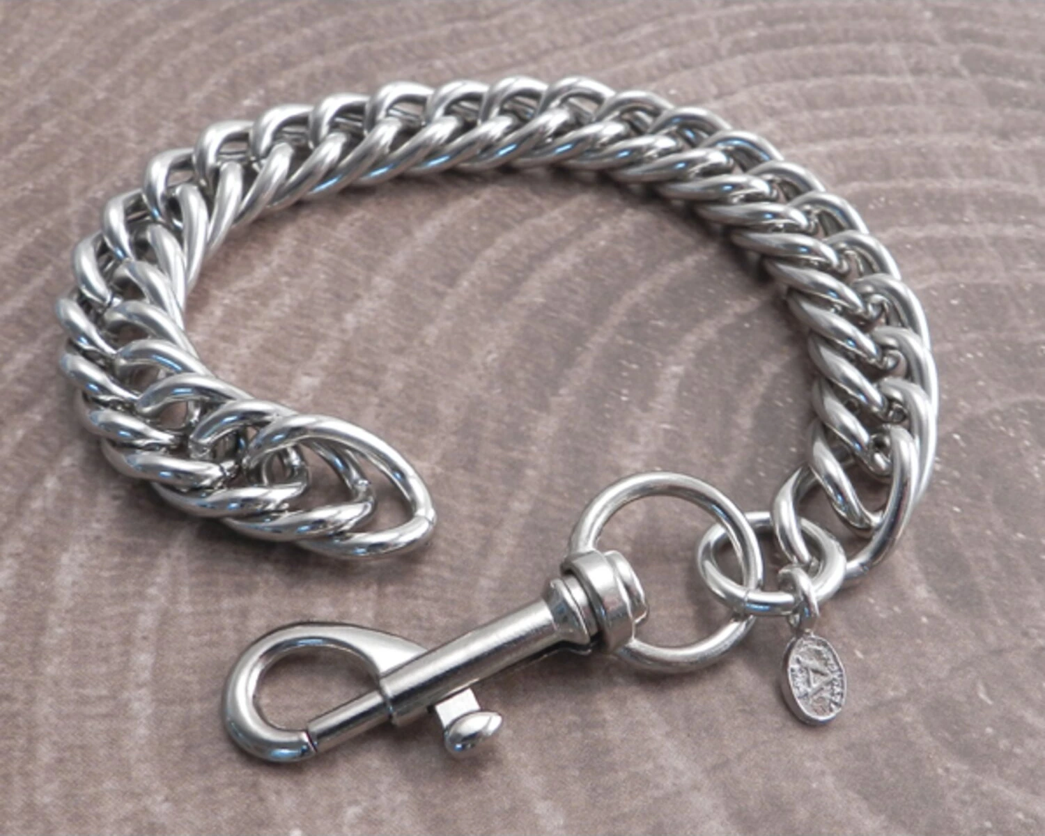Amigaz Coil Chain Bracelet, Silver