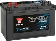 Yuasa M27-90S Active Marine Start Battery 12V 90Ah 720A Note: Pallet cargo (15)