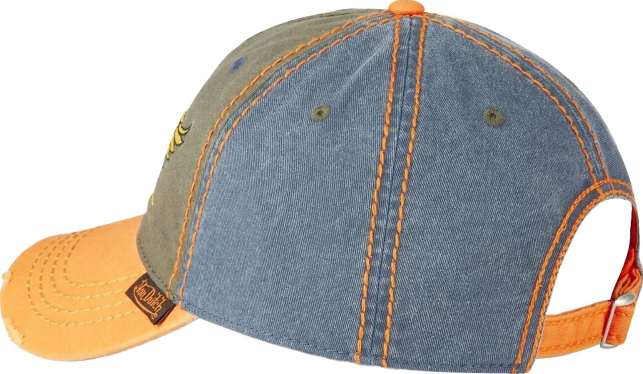 Von Dutch Baseball retro cap eye, Green