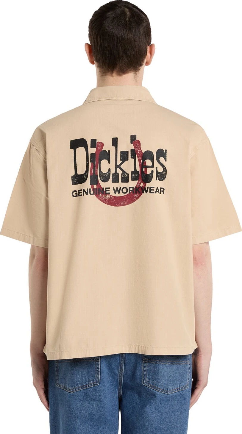 Dickies Vernal shirt, wood ash Cream, 2XL