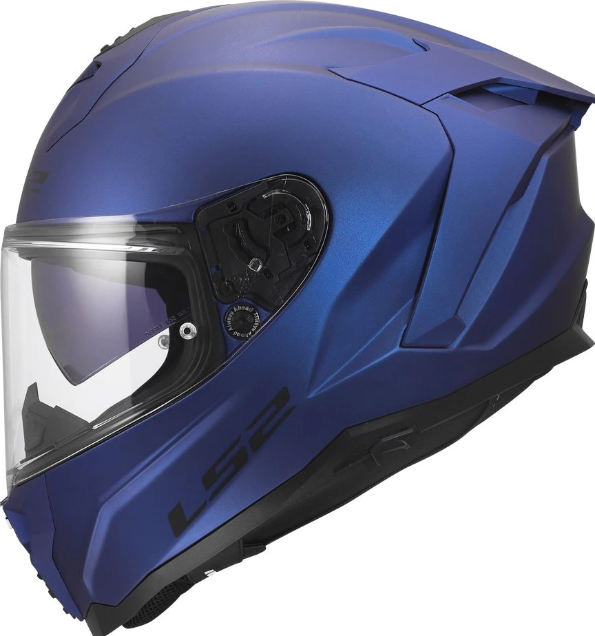 LS2 FF817 CHALLENGER II SOLID Helmet - Matt Navy Blue, XL