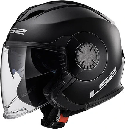 LS2 OF570 VERSO SINGLE MONO helmet - Matt Black, XL