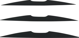 XCR Goggle Roll-Off System Mud Flap Kit