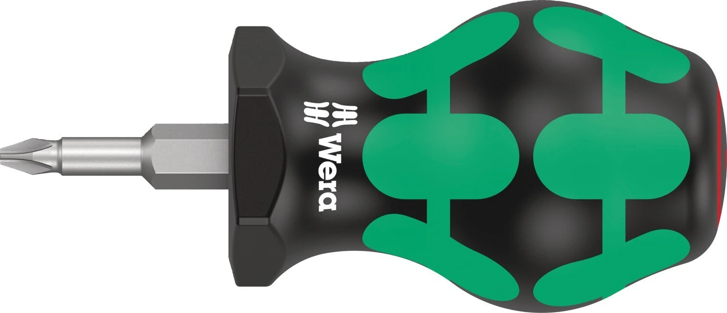 Wera Stubby screwdriver for Phillips screws PH1 Series 350, 25 mm