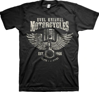 Evel Knievel Motorcycles T-shirt