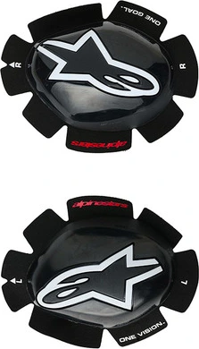 Alpinestars GP Tech Knee Slider Black/White