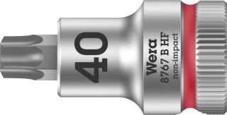 Wera Zyklop 3/8" Torx® socket bit TX40 with holding function