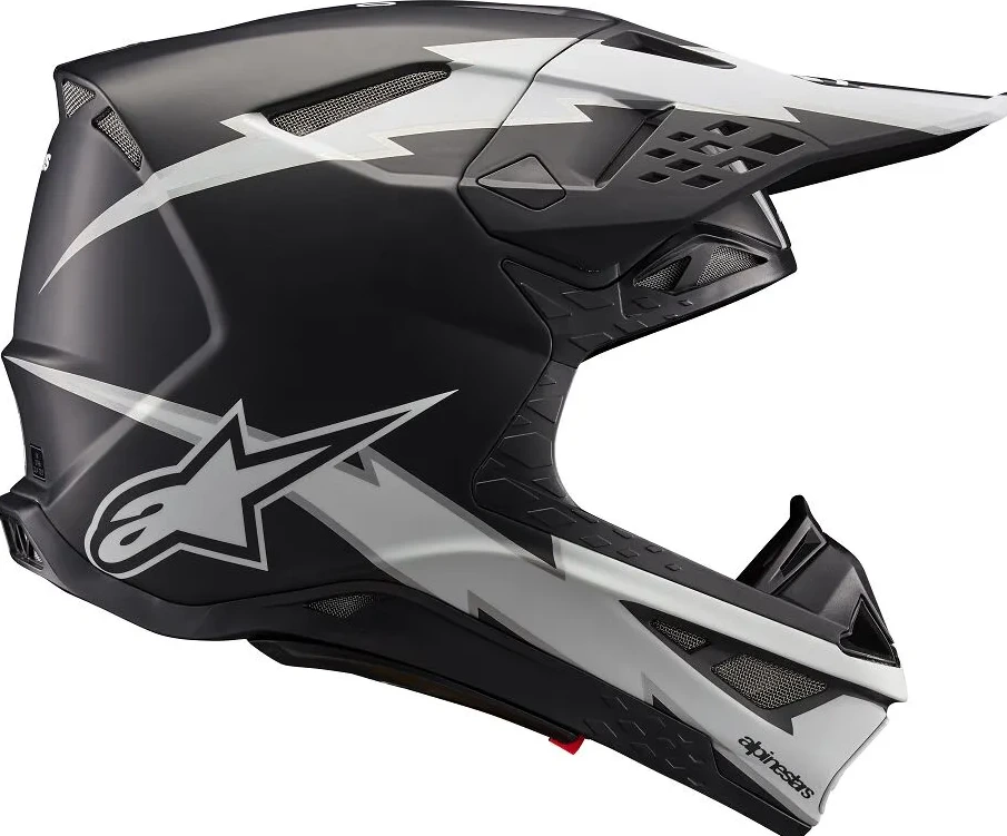 HELMET SM10 AMP BLK/WT S