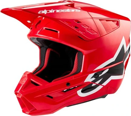 Alpinestars Helmet S-M5 2206 Corp Bright Red, XS