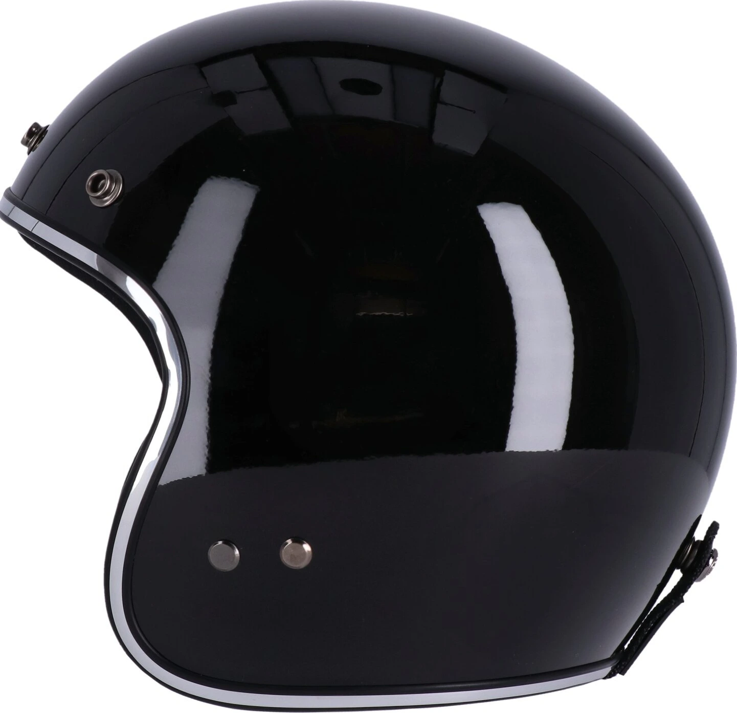 Roeg JETT helmet, Black, S, Gloss