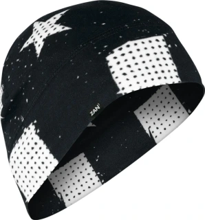 Black / Black, White