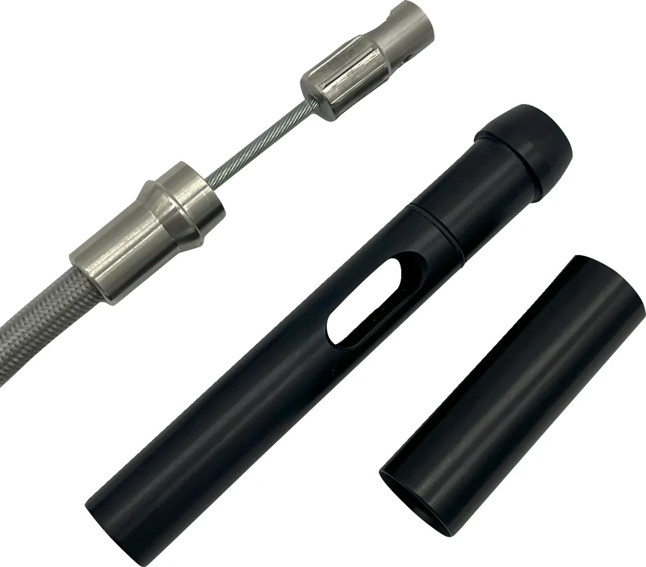 EZ INSTALL UPPER CLTCH CBL +8" FLHX,SE - FLTR,SE BRAIDED