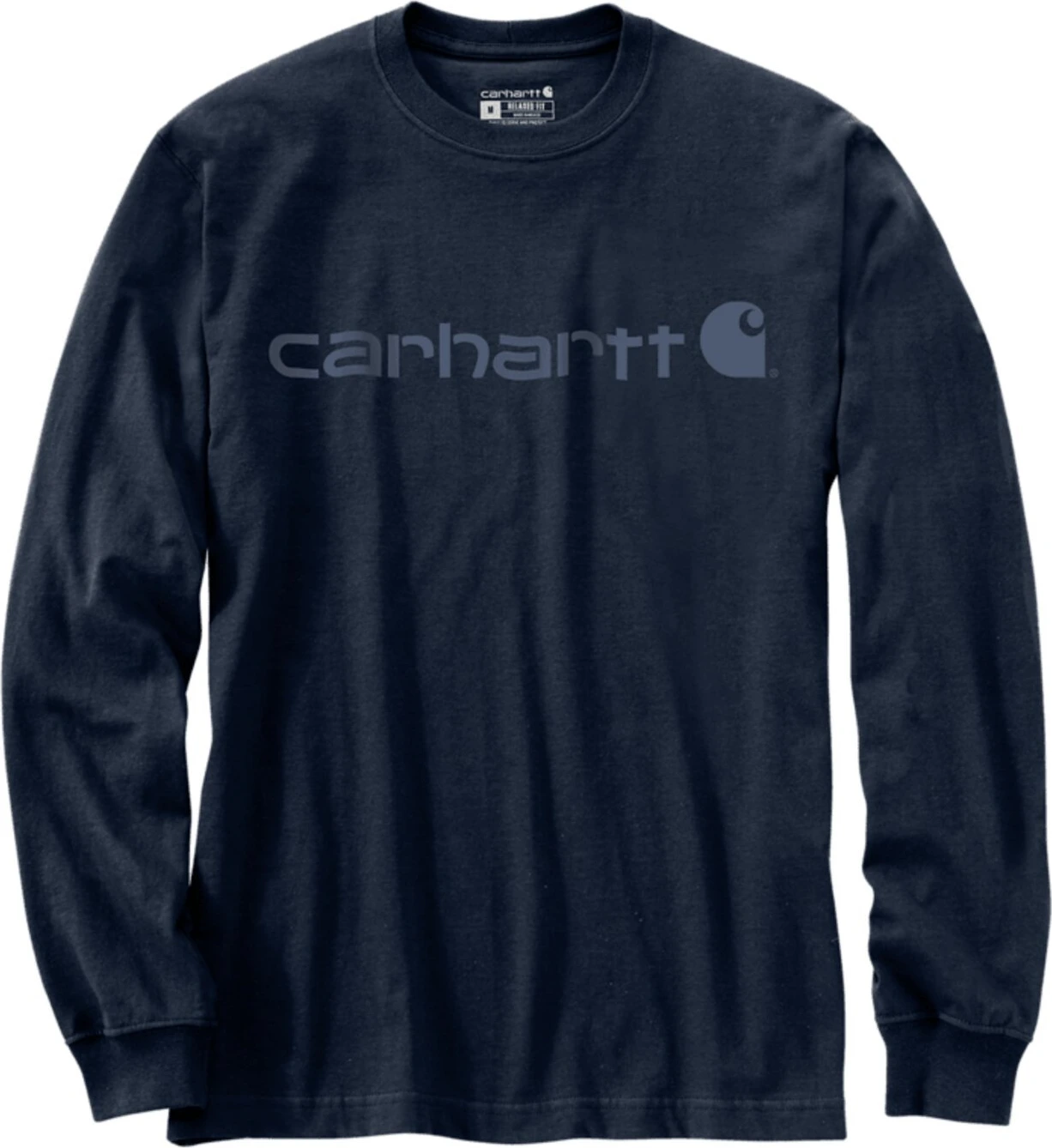 Carhartt Dearborn Logo long sleeve, Navy, M